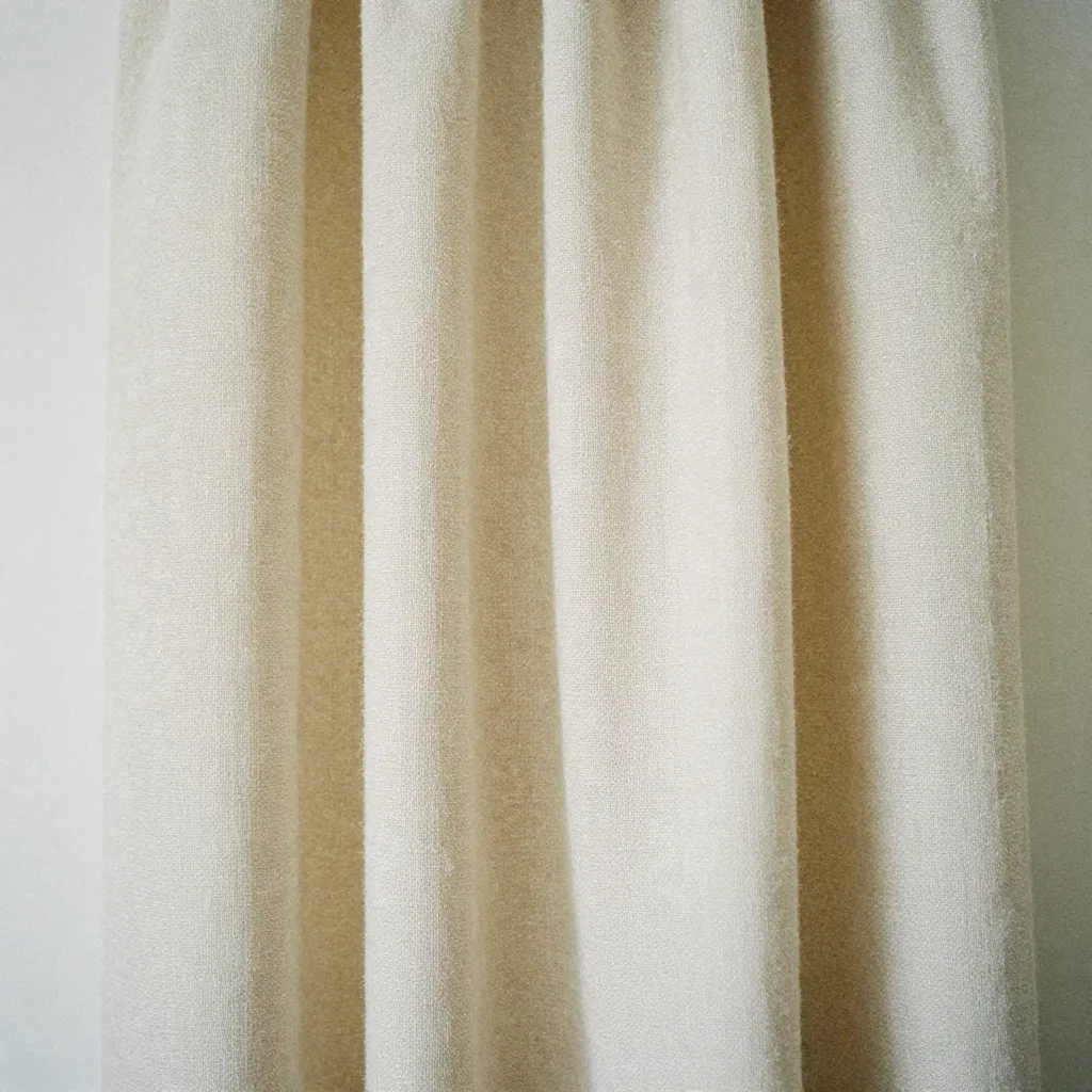 Breathable natural fabric texture