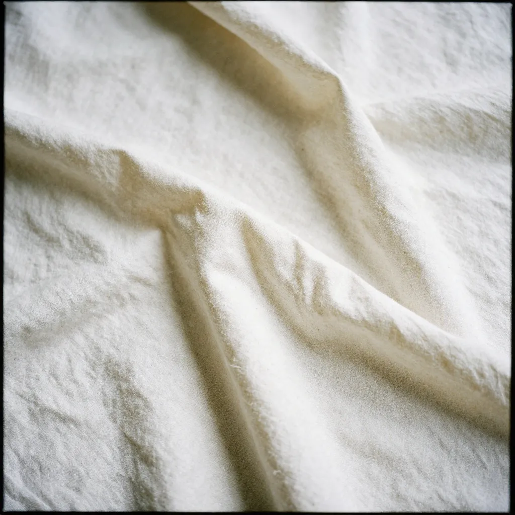 Natural fabric fiber details